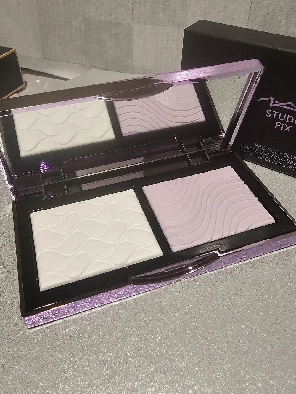 MAC Studio Fix Pro Set + Blur Pressed Powder Duo 12oz/3.5g Each
